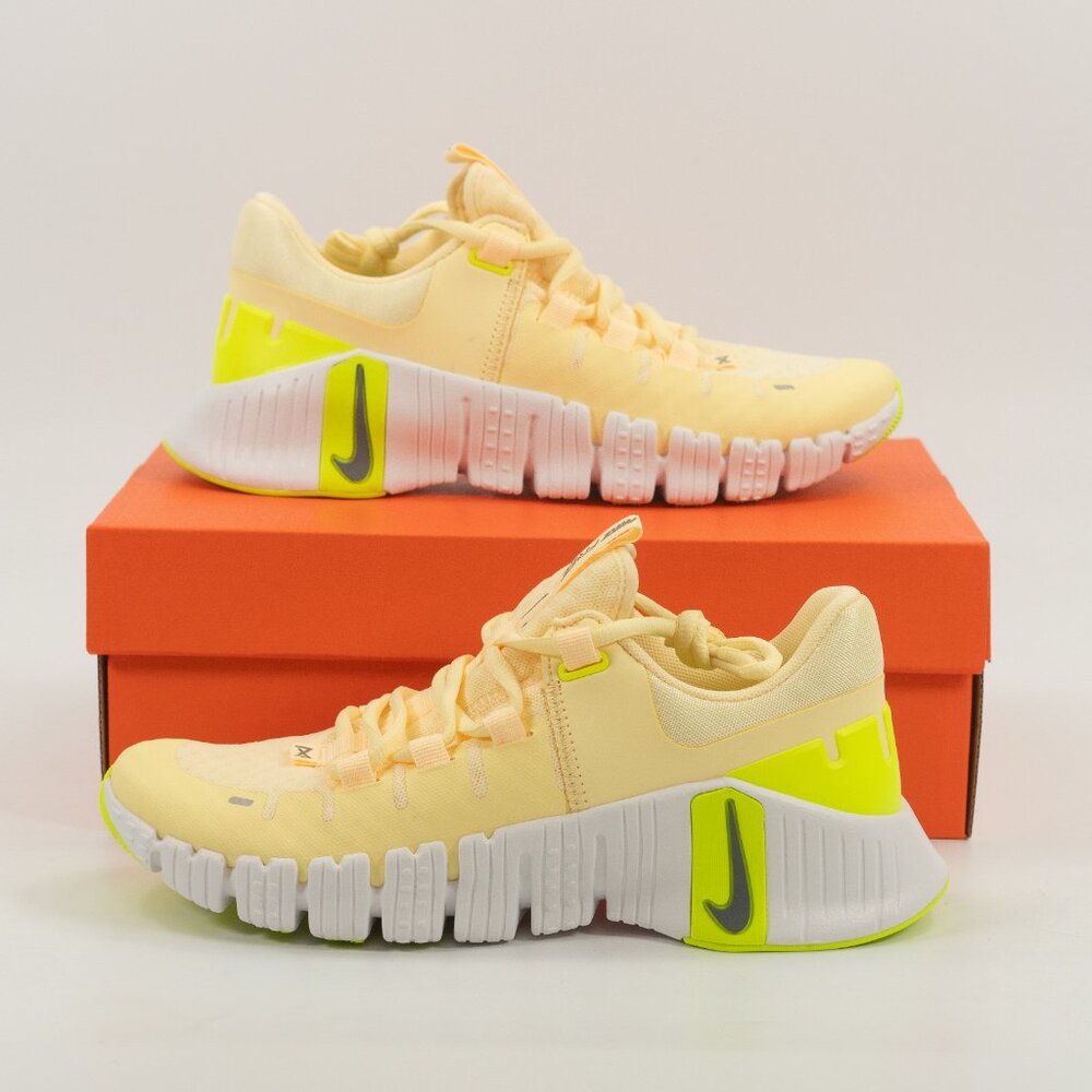 Nike Women's Free Metcon 5 'Citron Tint Volt' DV3950-800 Gym Training Multi Size - Picture 8 of 16